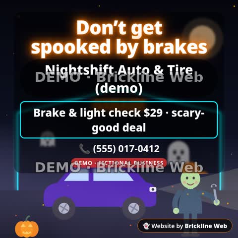 Haunted garage animated preview