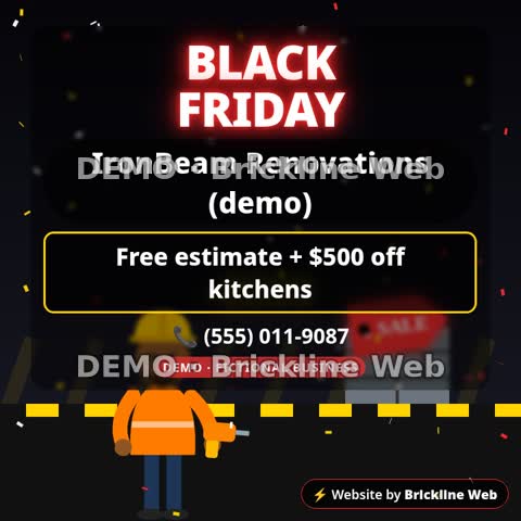 Black Friday build deal animated preview