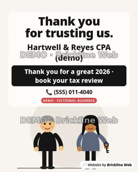 Thank you, clients animated preview
