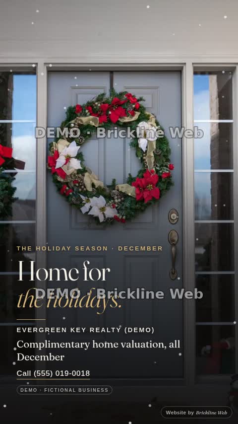 Home for the holidays animated preview